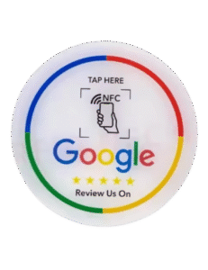 NFC Circular Zaliza: El Dispositivo Moderno para NFC de Reseñas de Google en Málaga